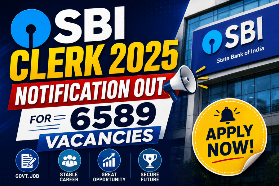 SBI-Clerk-2025-Notification