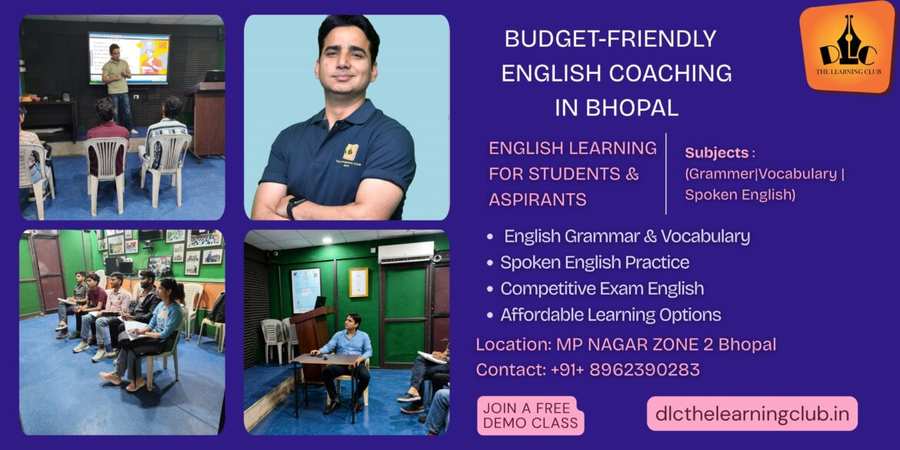 Budget-friendly English coaching institutes in Bhopal comparison guide